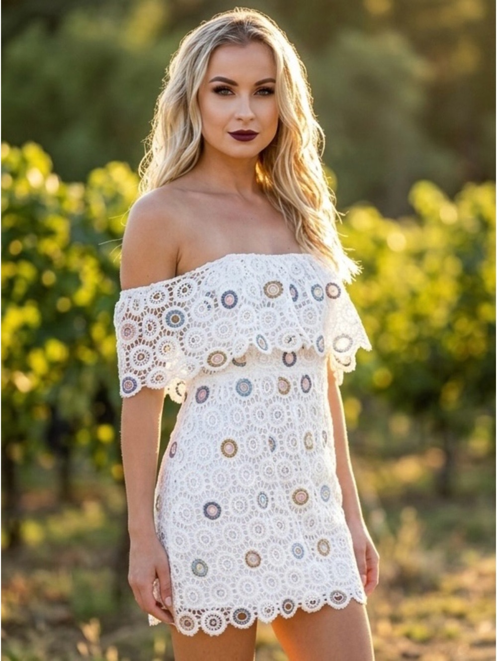 Small Lovers + Friends Dream Vacay Dress in Spring